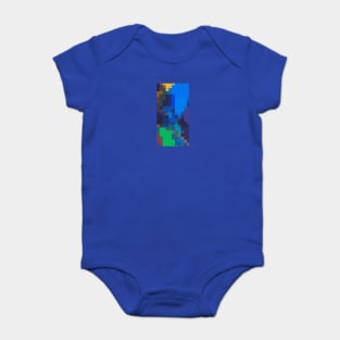 Dancing Pixels Baby Bodysuit